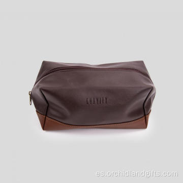 PU material retro marrón bolsa de regalo